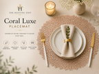 Coral Luxe Placemat