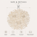 Floral Lace Statement Table Mat