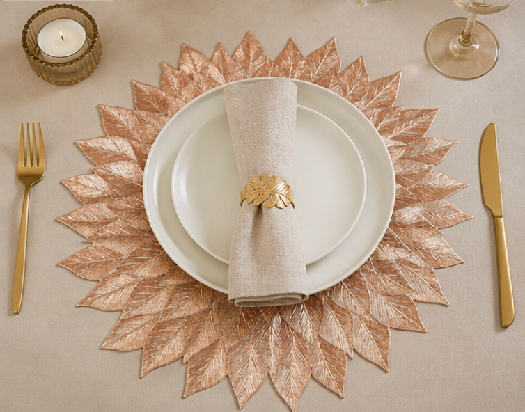 The Radiant Leaf Placemat