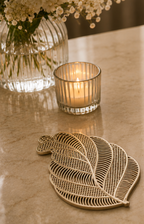 Leaf Lace Coaster Set